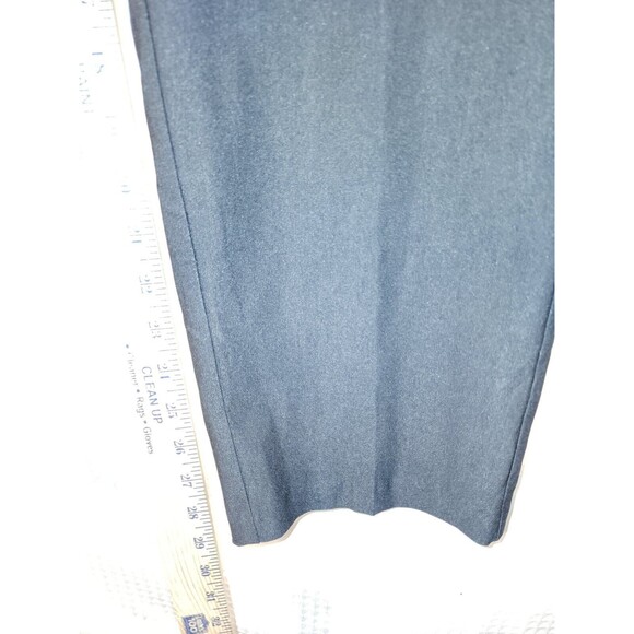 Rafaella Stretch Slim Pull-On Pants  Women's Sz 18 Black Solid Chino Stretch - Picture 6 of 11